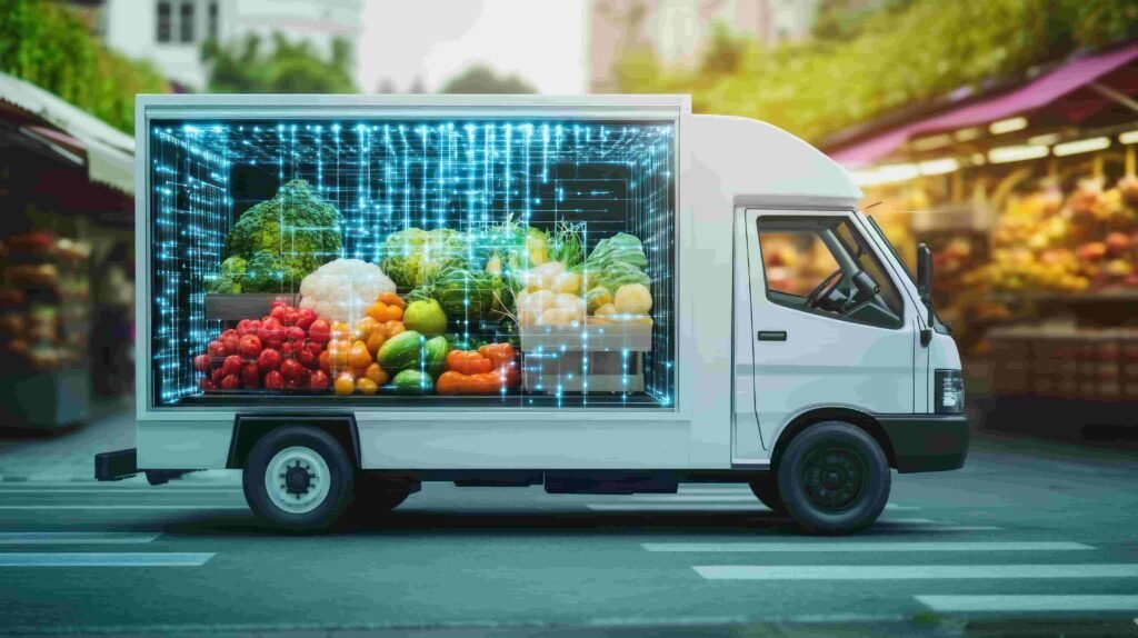 شاحنة نقل البضائع